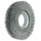 Weiler 6" Medium Face Crimped Wire Wheel .0118" Steel Fill 2" Arbor Hole 6070 - alternate 3